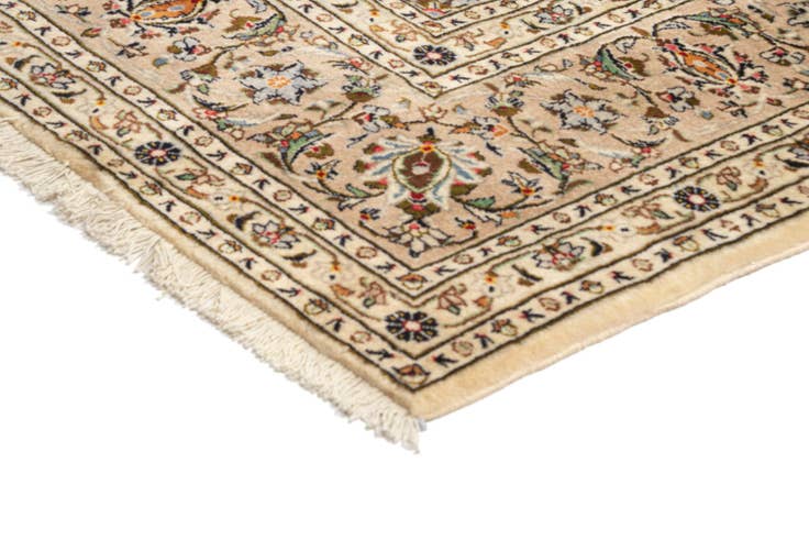 Detail image of 8' 8 x 12' Kashan Wool Rug