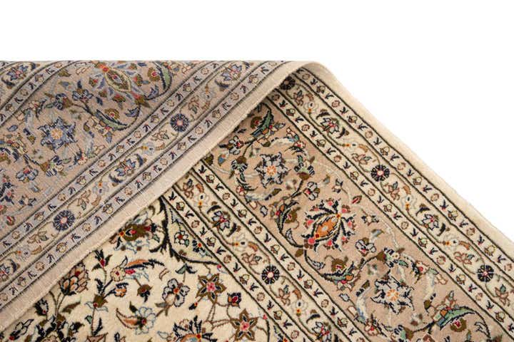 8' 8 x 12' Kashan Wool Rug