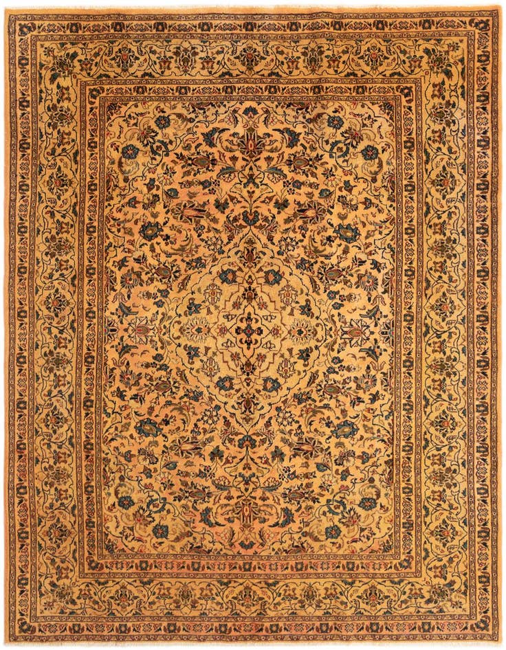 Detail image of 6' 2 x 9' 2 Kashan Rug