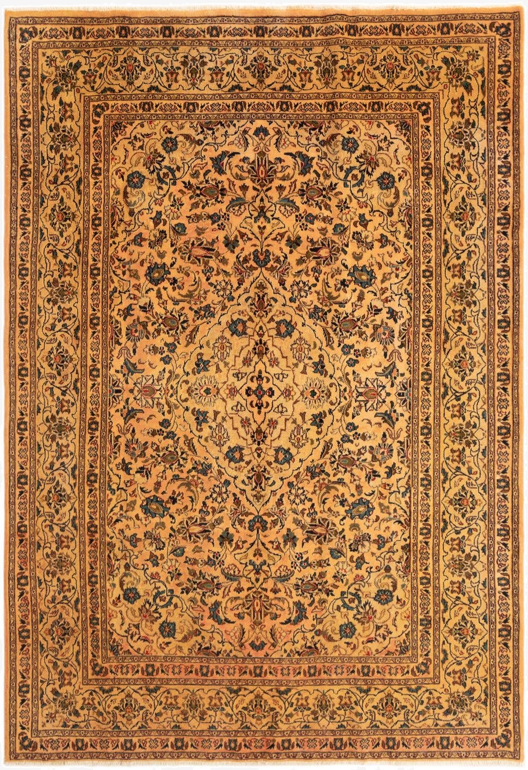 6' 2 x 9' 2 Kashan Rug