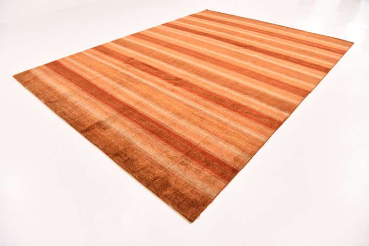 8' 11 x 12' Hand Knotted Kashkuli Gabbeh Wool Rug