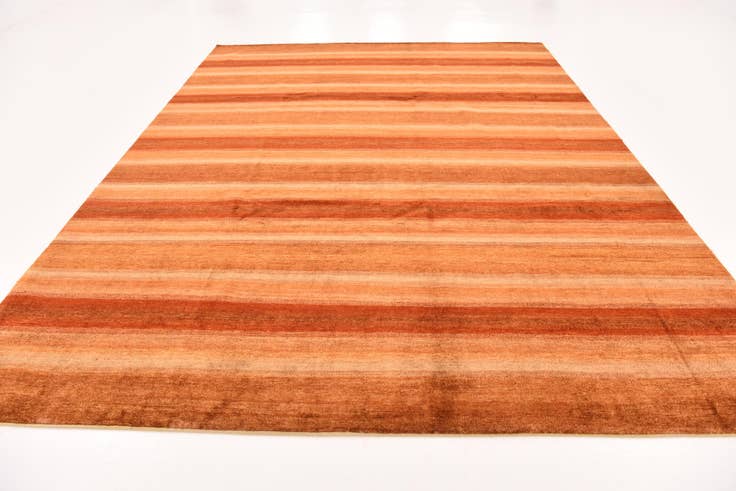 Detail image of 8' 11 x 12' Hand Knotted Kashkuli Gabbeh Wool Rug