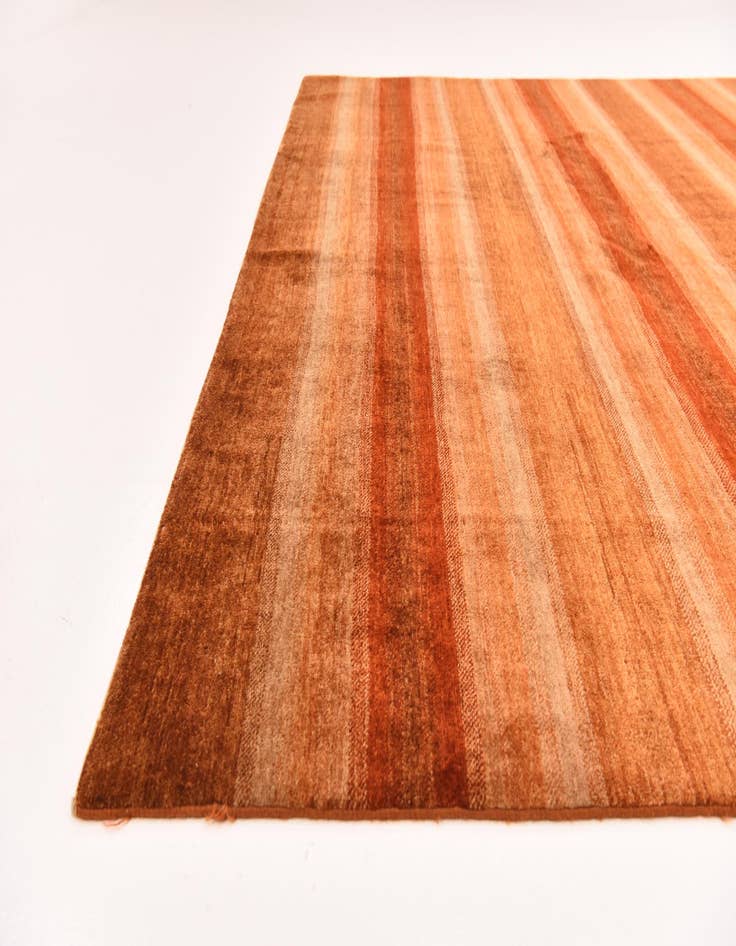 Detail image of 8' 11 x 12'  Hand Knotted Kashkuli Gabbeh Wool Rug