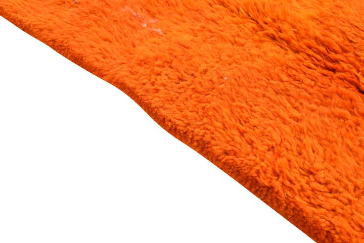 Detail image of 4' 4 x 6' 3 Hand Knotted Kashkuli Gabbeh Wool Rug