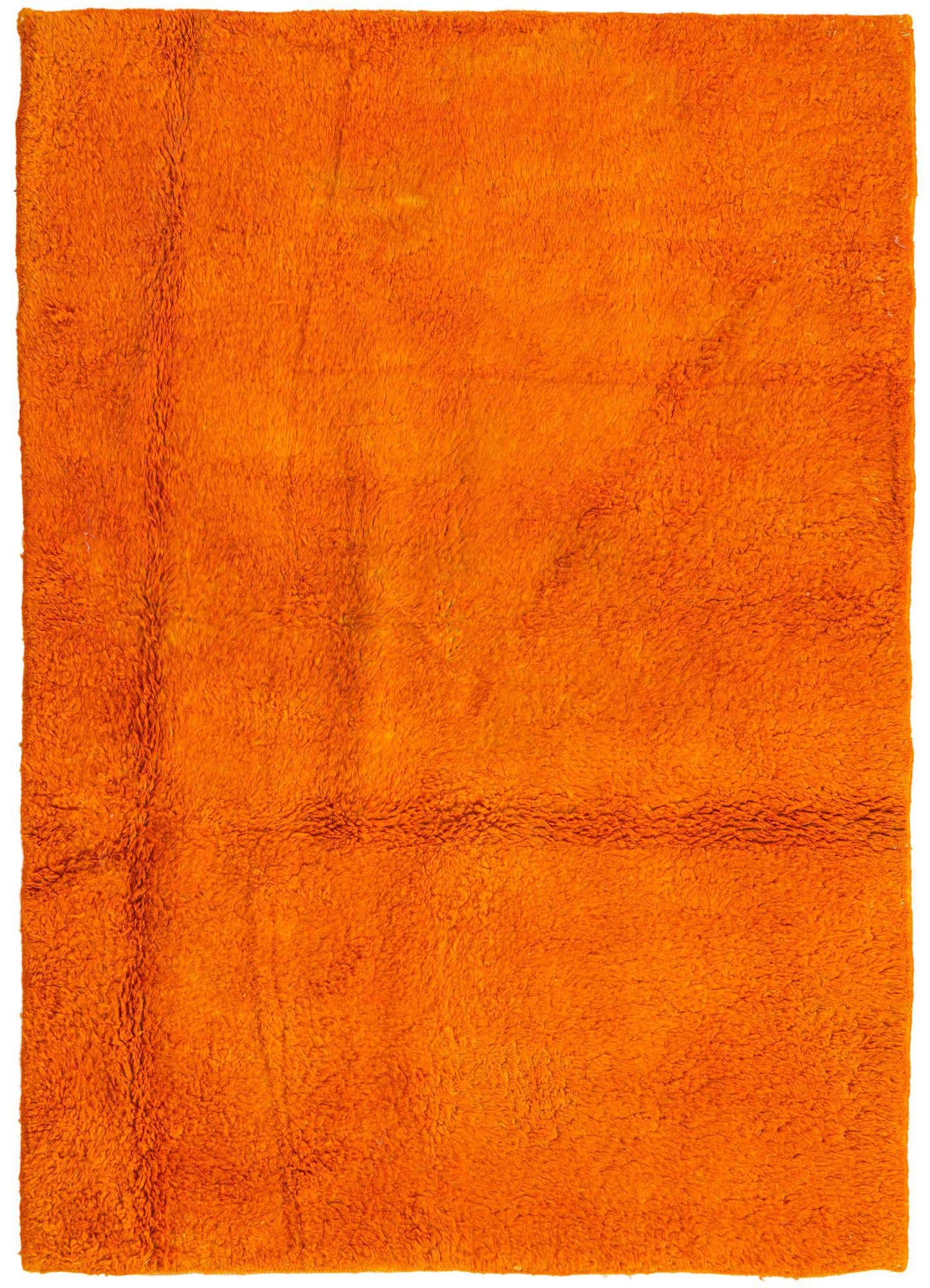 4' 4 x 6' 3 Hand Knotted Kashkuli Gabbeh Wool Rug