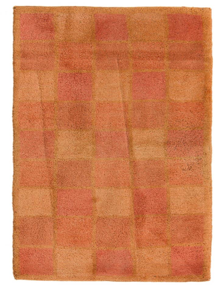 Detail image of 2' 5 x 4' 7 Hand Knotted Kashkuli Gabbeh Wool Rug