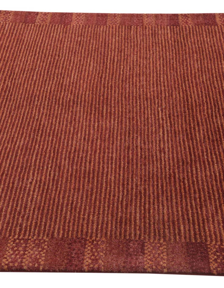 Detail image of 4' 6 x 7' 2  Hand Knotted Kashkuli Gabbeh Oriental Wool Rug