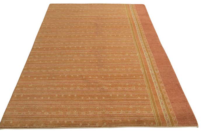 5' 5 x 8' 5 Hand Knotted Kashkuli Gabbeh Oriental Wool Rug