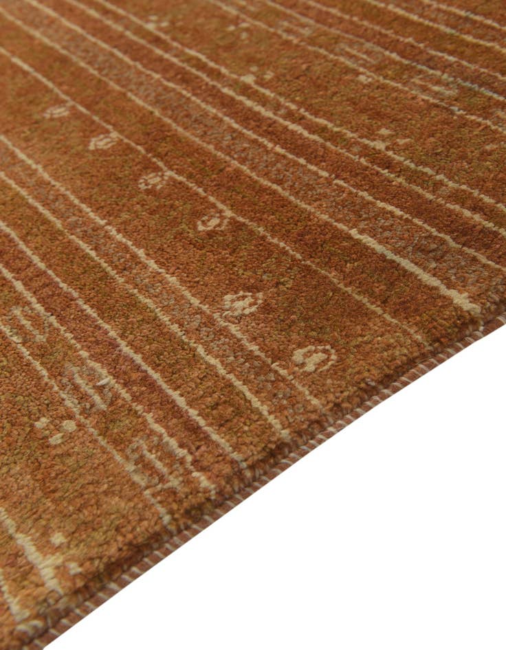 Detail image of 5' 5 x 8' 5 Hand Knotted Kashkuli Gabbeh Oriental Wool Rug