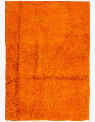 4' 4 x 6' 3 Hand Knotted Kashkuli Gabbeh Wool Rug