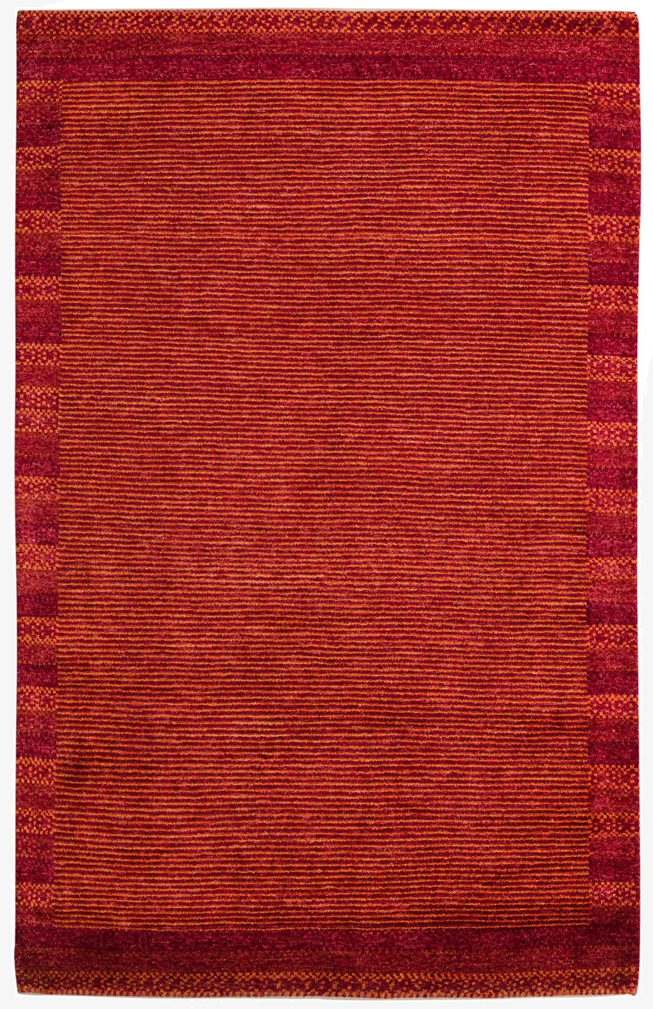 4' 6 x 7' 2  Hand Knotted Kashkuli Gabbeh Oriental Wool Rug
