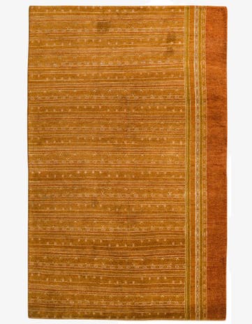 5' 5 x 8' 5 Hand Knotted Kashkuli Gabbeh Oriental Wool Rug