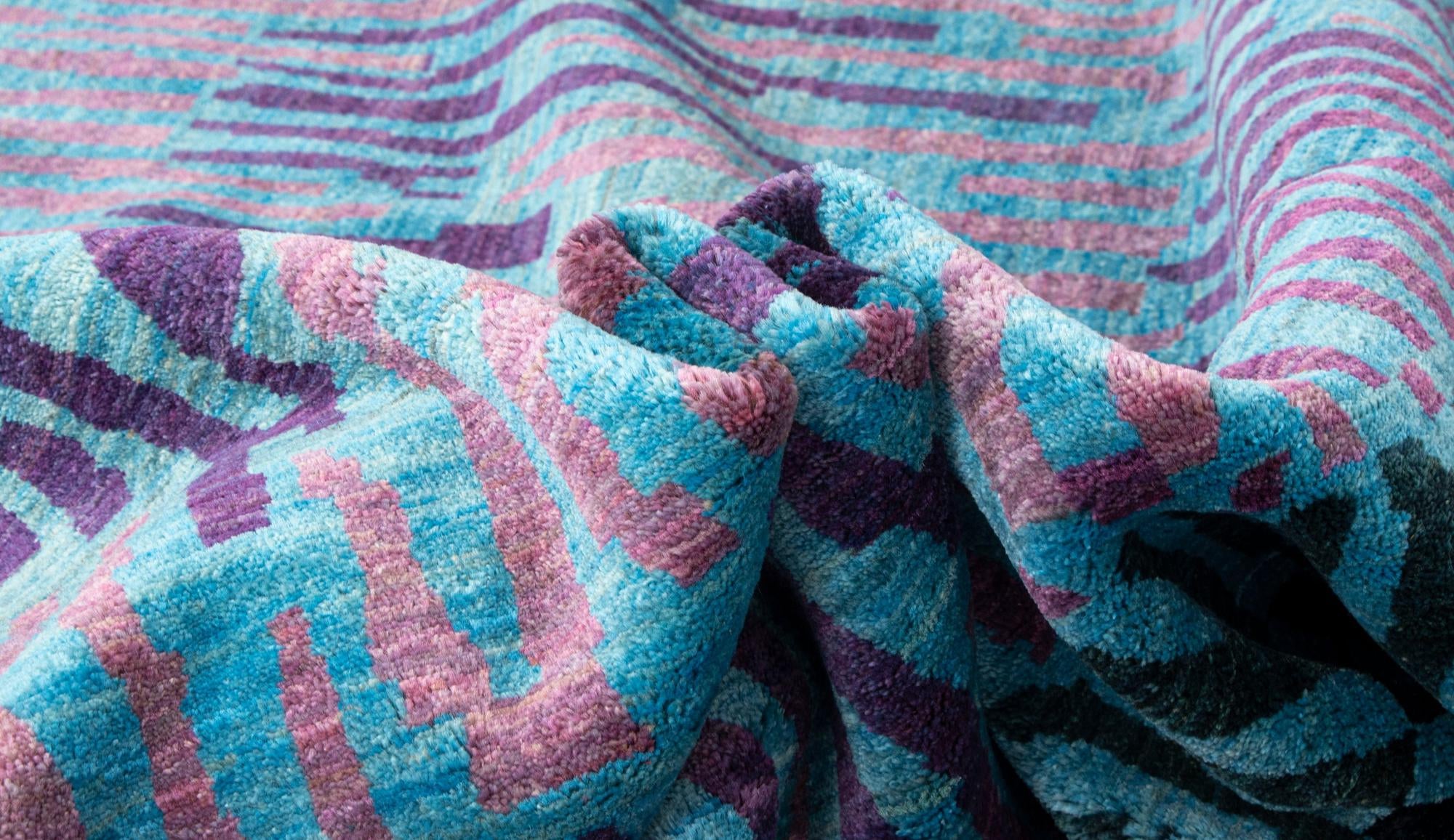 8' 2 x 9' 7 Kashkuli Wool Rug