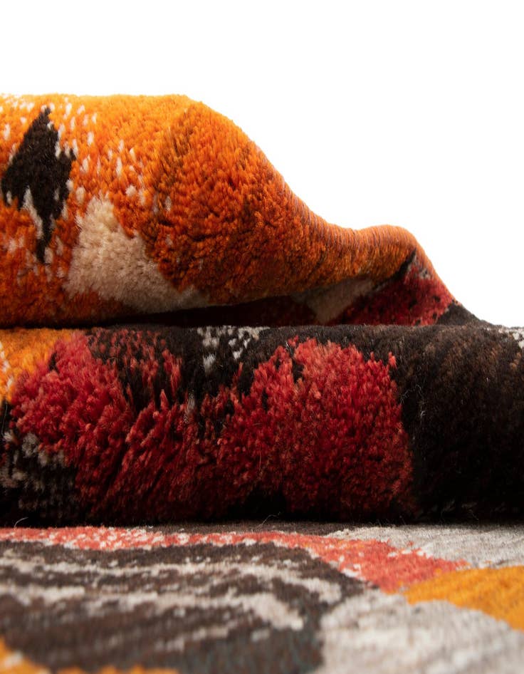 Detail image of 3' 1 x 4' 3 Kashkuli Wool Rug