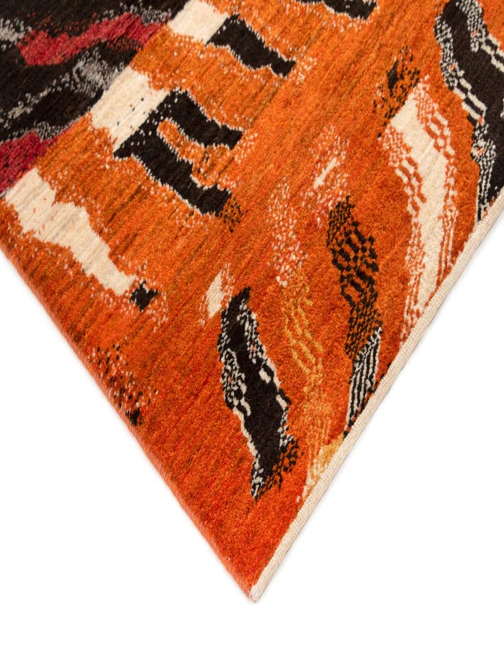 Detail image of 3' 1 x 4' 3 Kashkuli Wool Rug