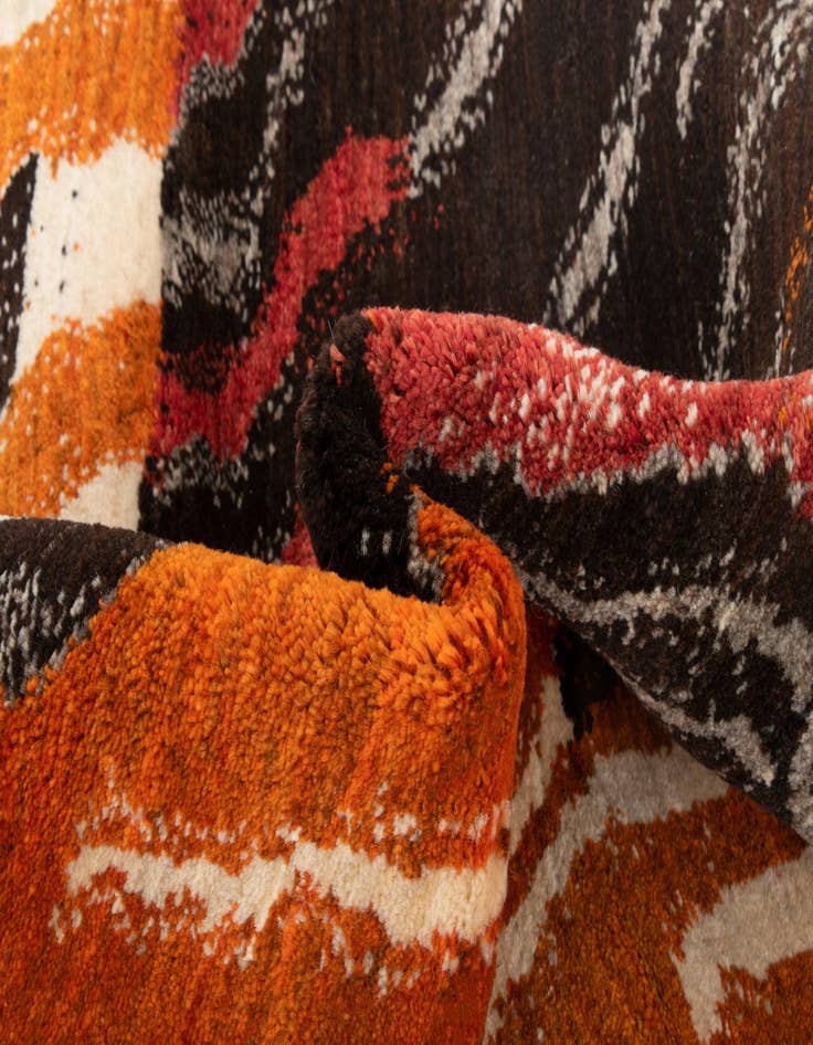 Detail image of 3' 1 x 4' 3 Kashkuli Wool Rug