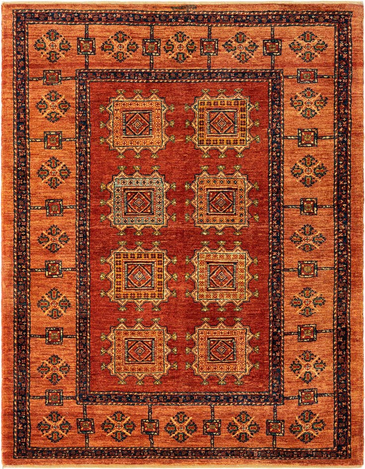 Detail image of 3' 8 x 5' 7 Kashkuli Wool Rug