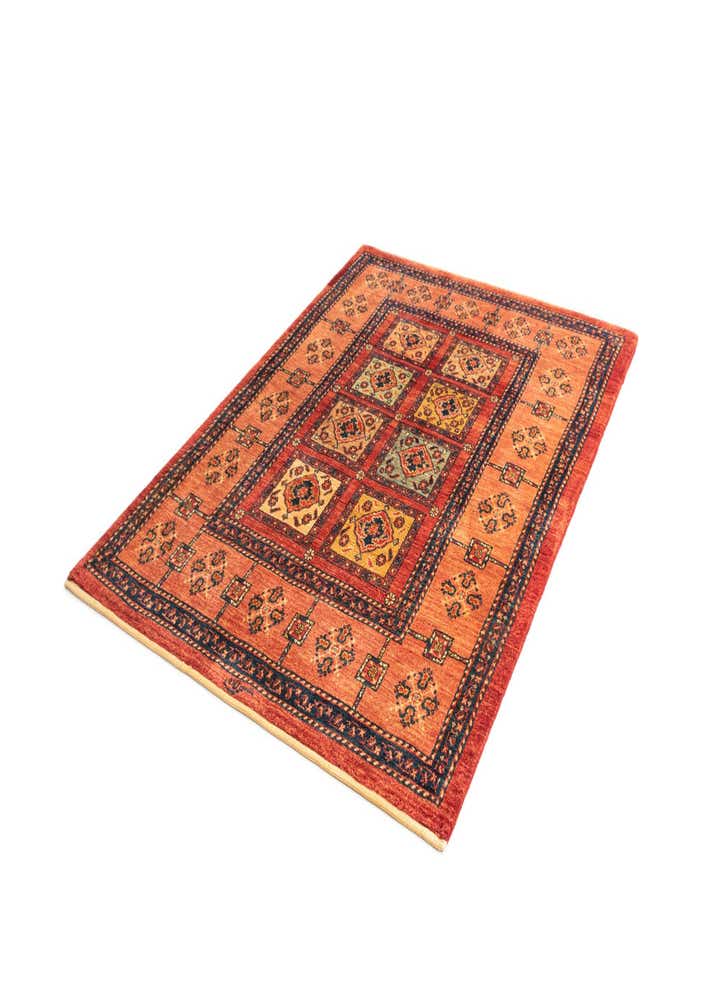 3' 7 x 4' 11 Kashkuli Wool Rug