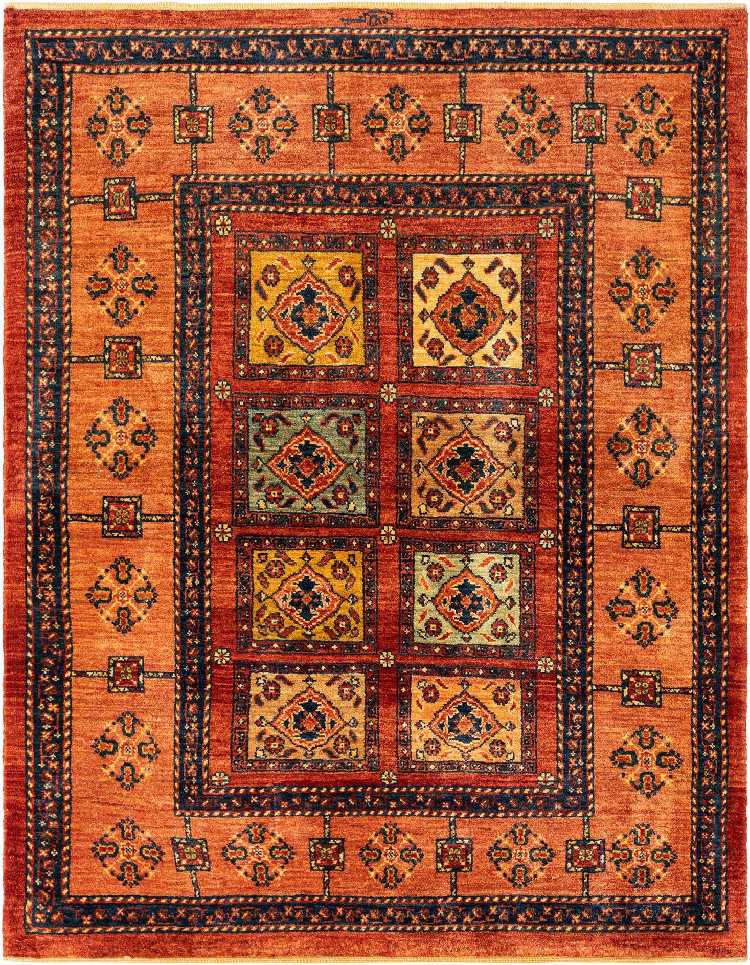 3' 7 x 4' 11 Kashkuli Wool Rug