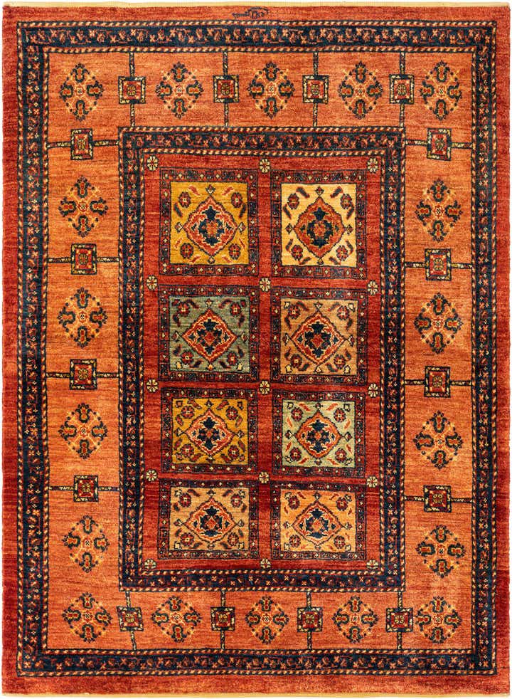 3' 7 x 4' 11 Kashkuli Wool Rug