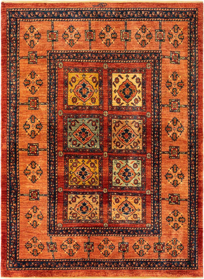 Detail image of 3' 7 x 4' 11 Kashkuli Wool Rug