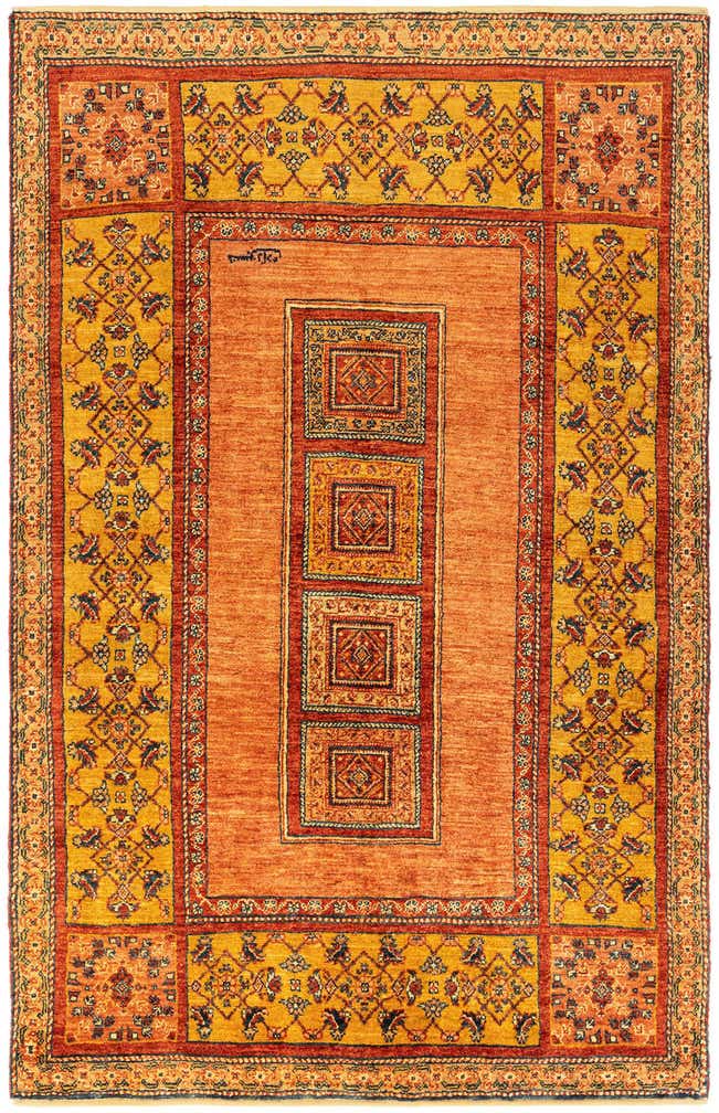 105cm x 170cm Kashkuli Wolle Teppich
