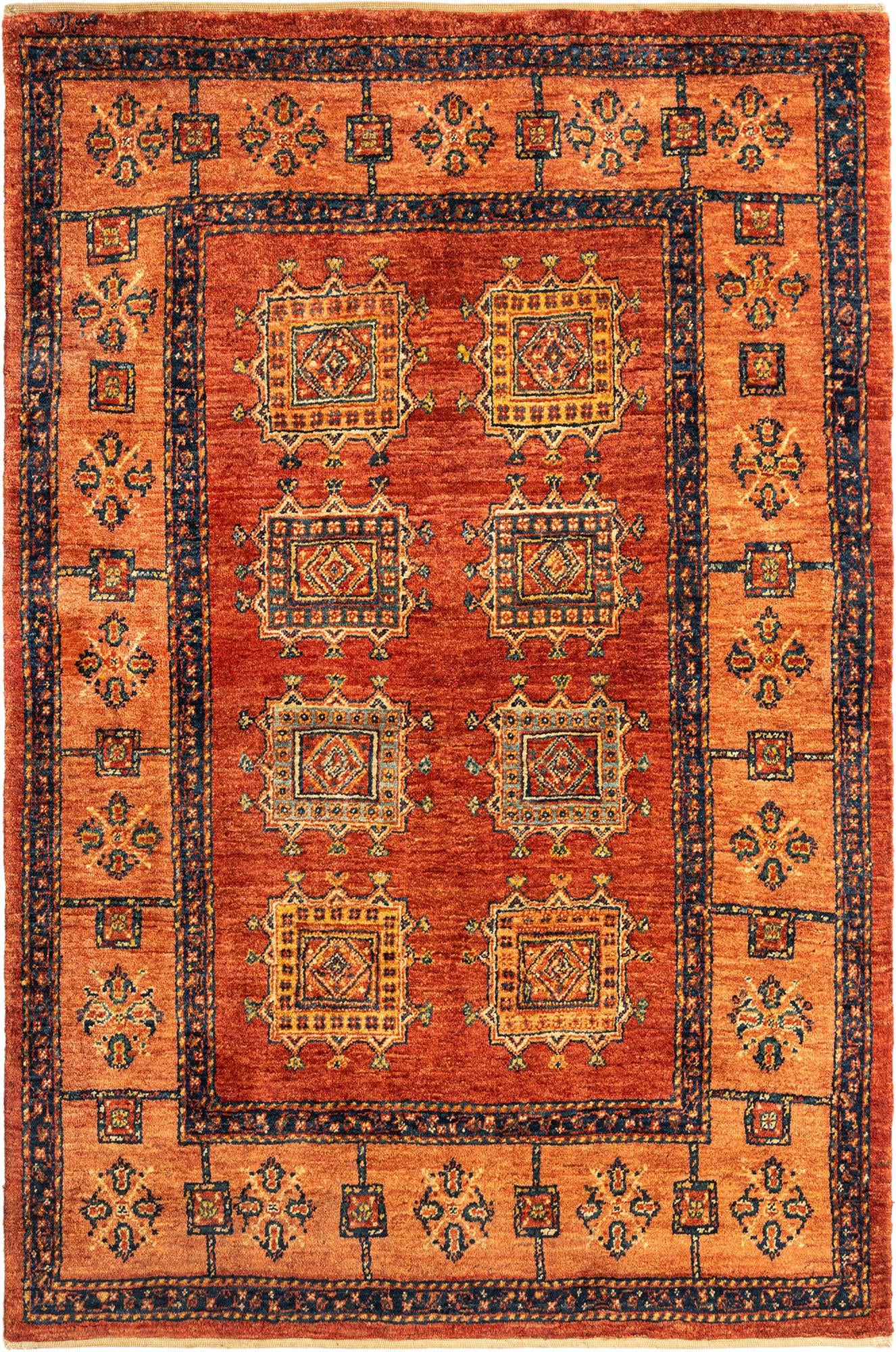 3' 7 x 5' 3 Kashkuli Wool Rug