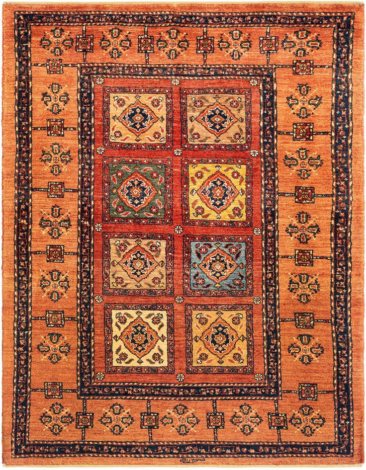 Detail image of 3' 5 x 5' 10 Kashkuli Wool Rug