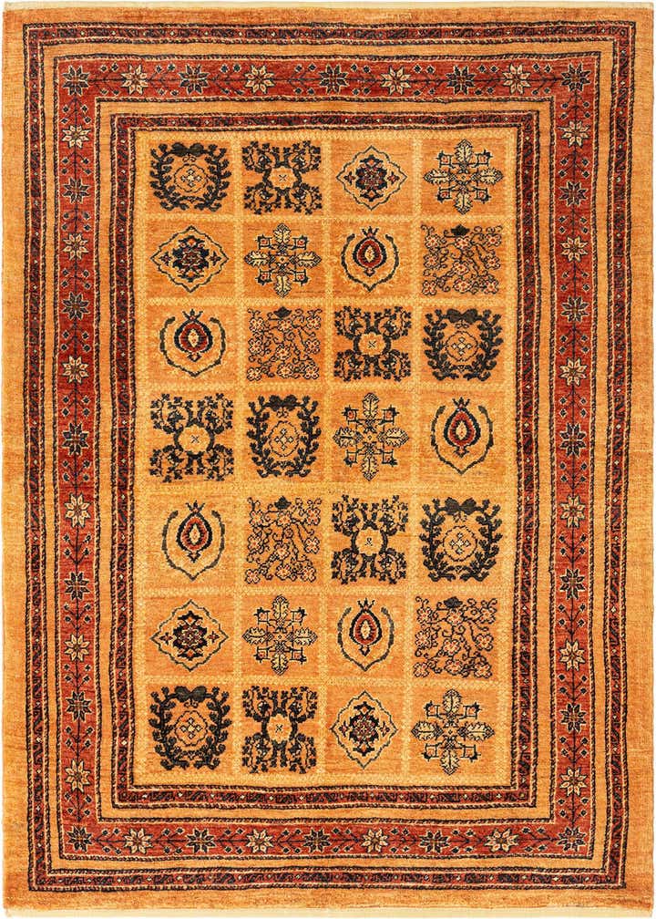 3' 7 x 4' 11 Kashkuli Wool Rug
