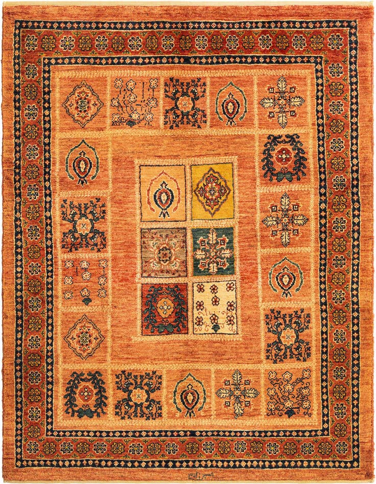 Detail image of 3' 6 x 5' Kashkuli Wool Rug