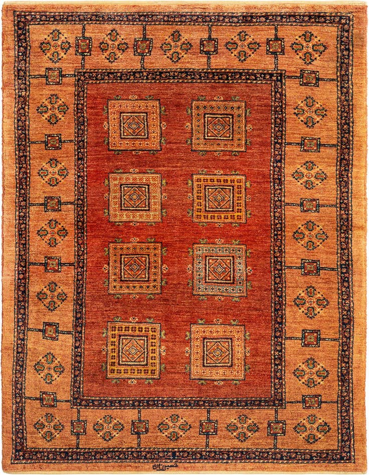 Detail image of 3' 4 x 5' 11 Kashkuli Wool Rug