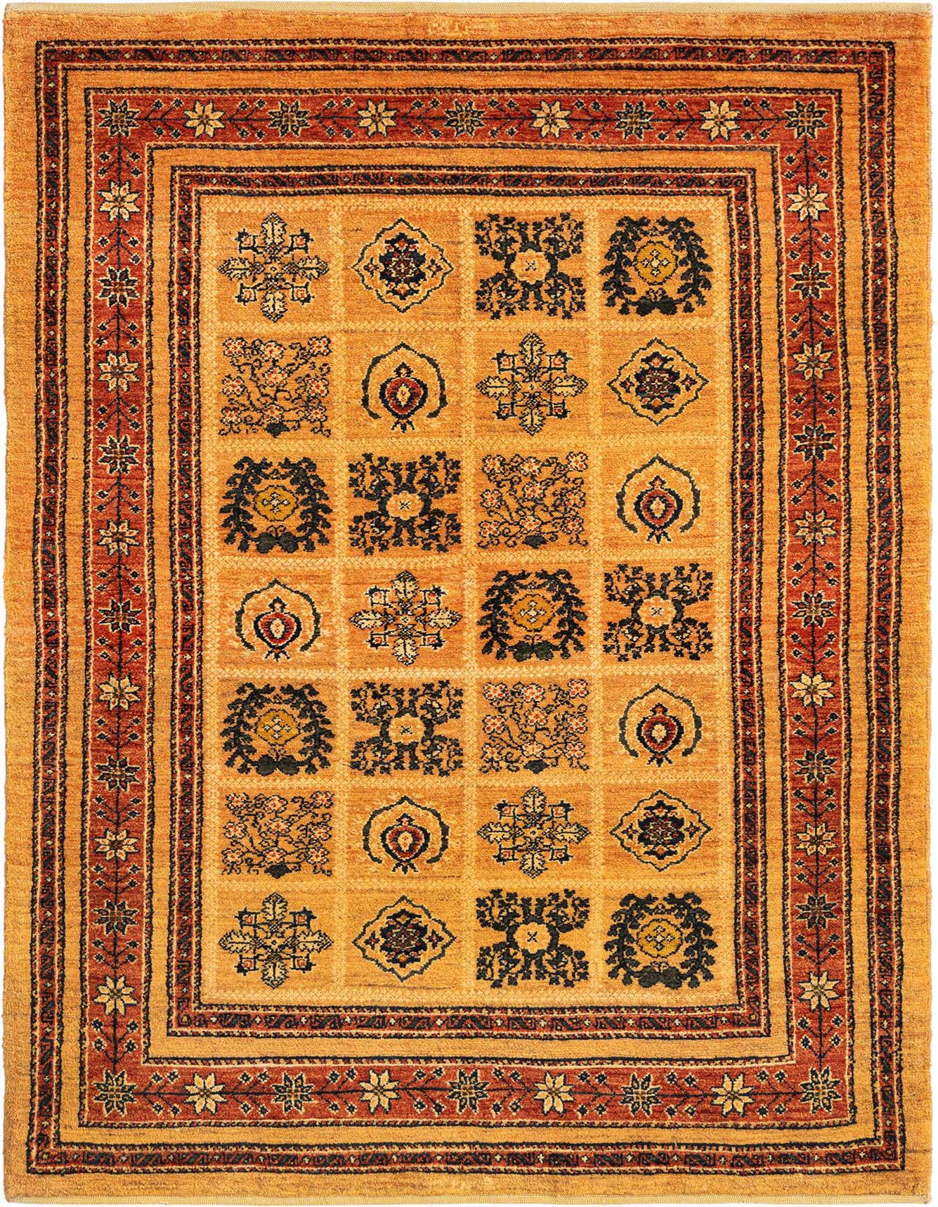 3' 7 x 5' Kashkuli Wool Rug