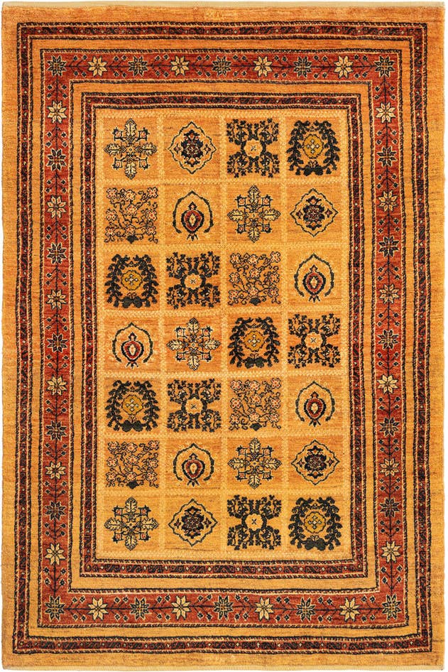 Detail image of 3' 7 x 5' Kashkuli Wool Rug