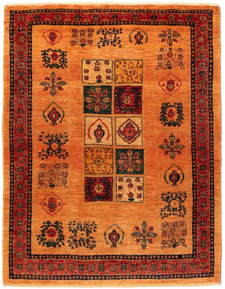 Detail image of 3' 8 x 4' 11 Kashkuli Rug