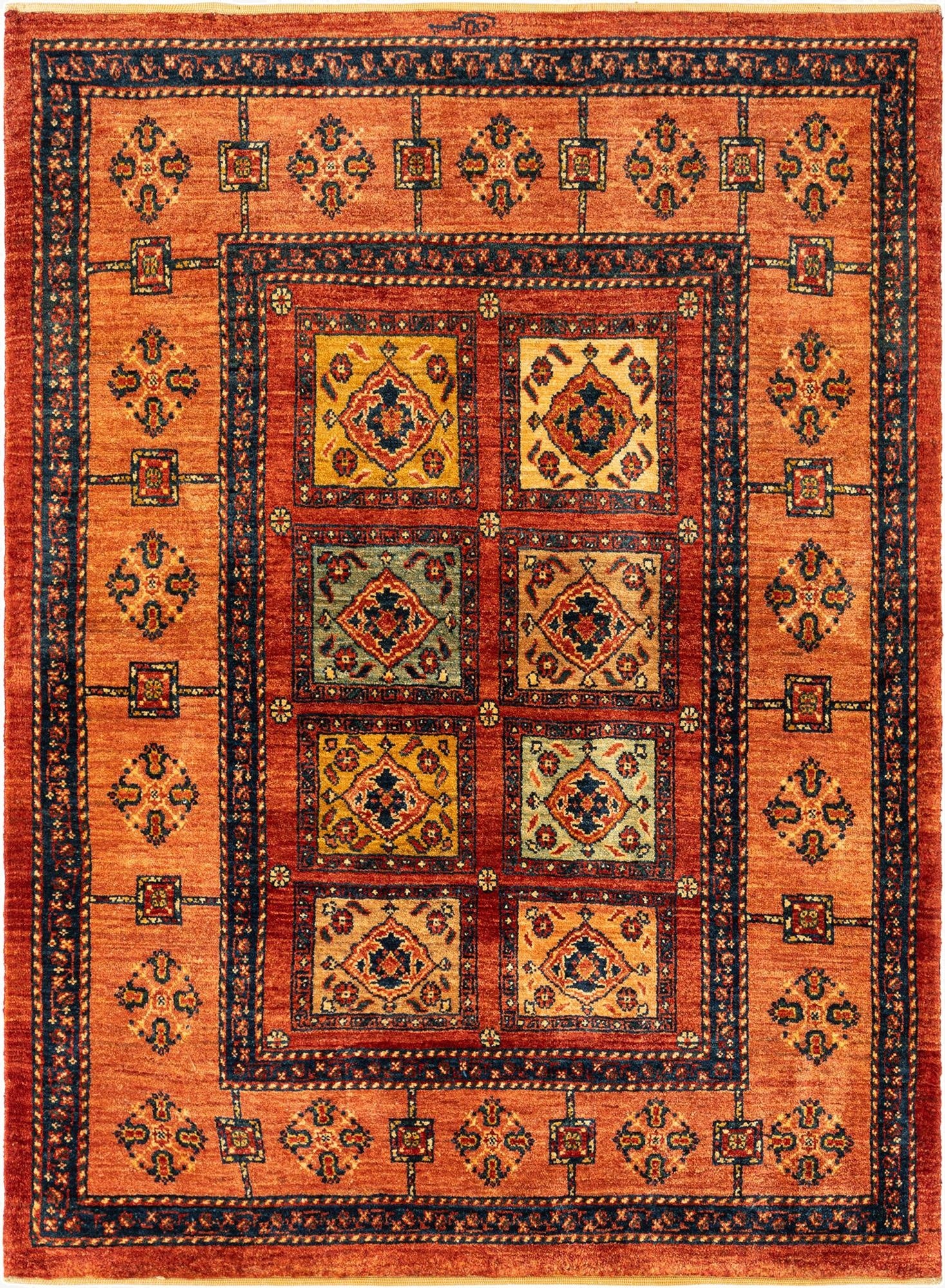 3' 7 x 4' 11 Kashkuli Wool Rug