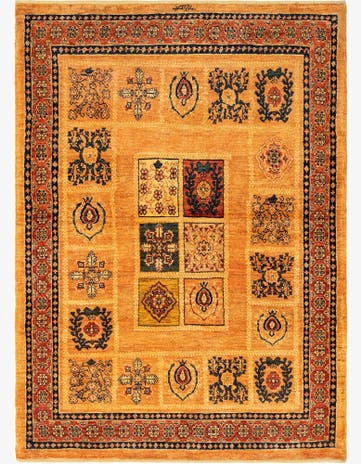 3' 7 x 4' 11 Kashkuli Wool Rug