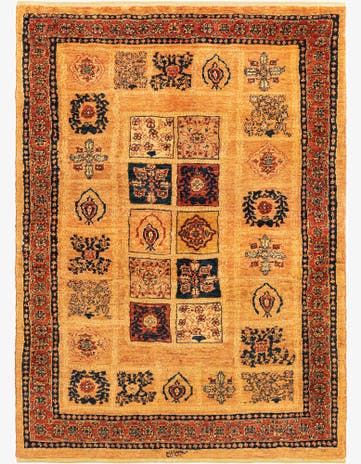 3' 7 x 4' 11 Kashkuli Wool Rug