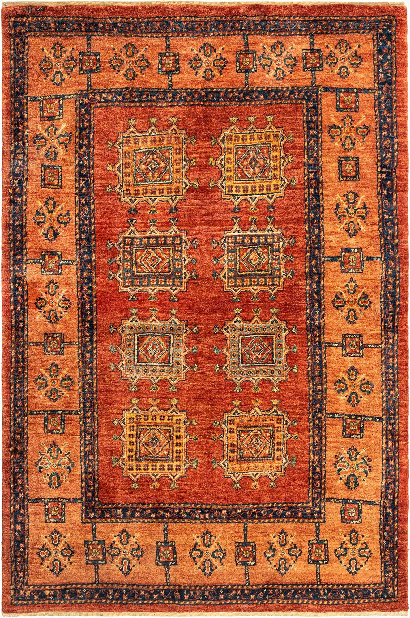 3' 7 x 5' 3 Kashkuli Wool Rug