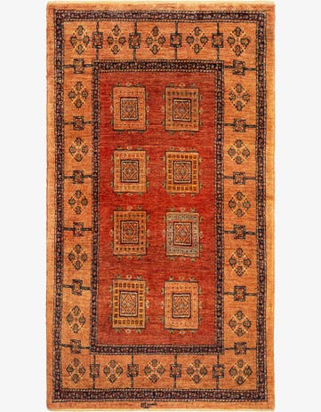 3' 4 x 5' 11 Kashkuli Wool Rug