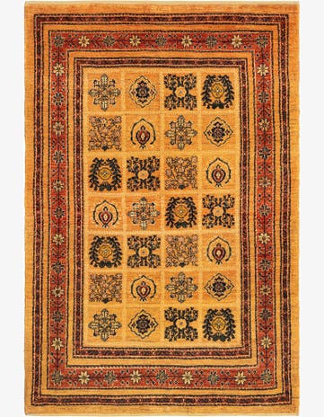 3' 7 x 5' Kashkuli Wool Rug