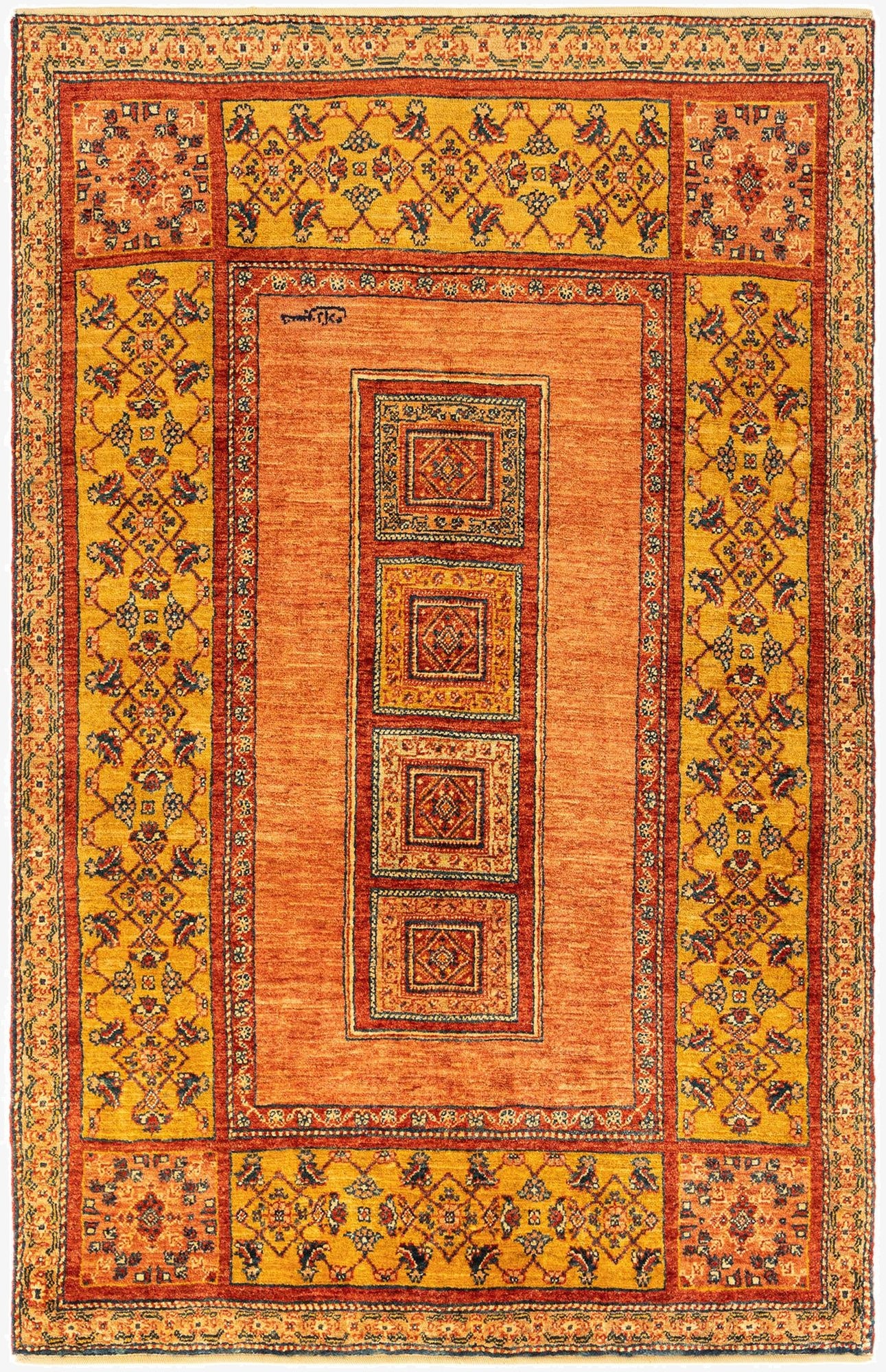 3' 6 x 5' 7 Kashkuli Wool Rug