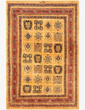 3' 5 x 5' 1 Kashkuli Wool Rug