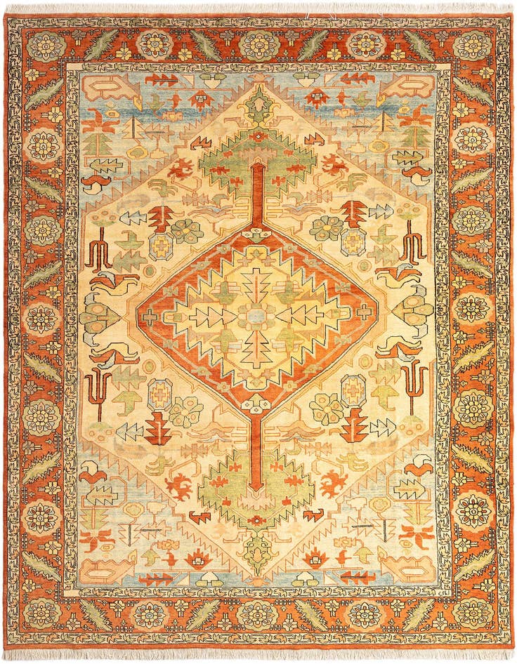Detail image of 9' 10 x 13' 8 Kashmar Wool Rug