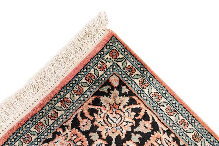 6' 11 x 9' 10 Hand Knotted Kashmir Oriental Rug