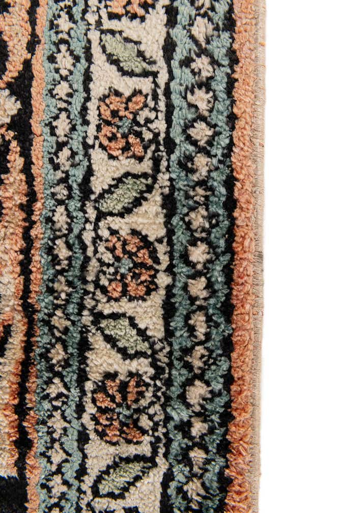 6' 11 x 9' 10 Hand Knotted Kashmir Oriental Rug