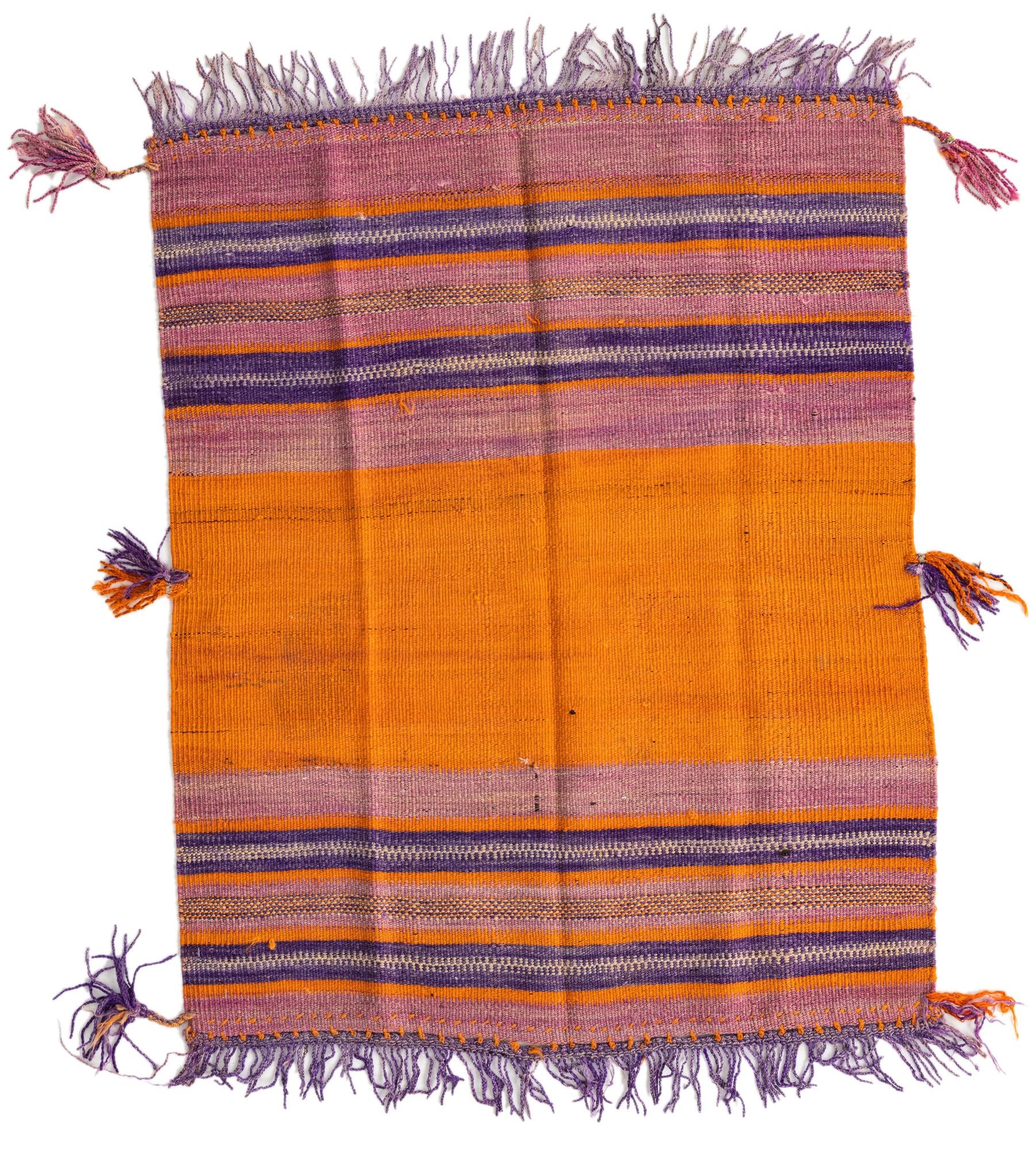 3' 4 x 4' 4 Hand Woven Kilim Fars Wool Rug