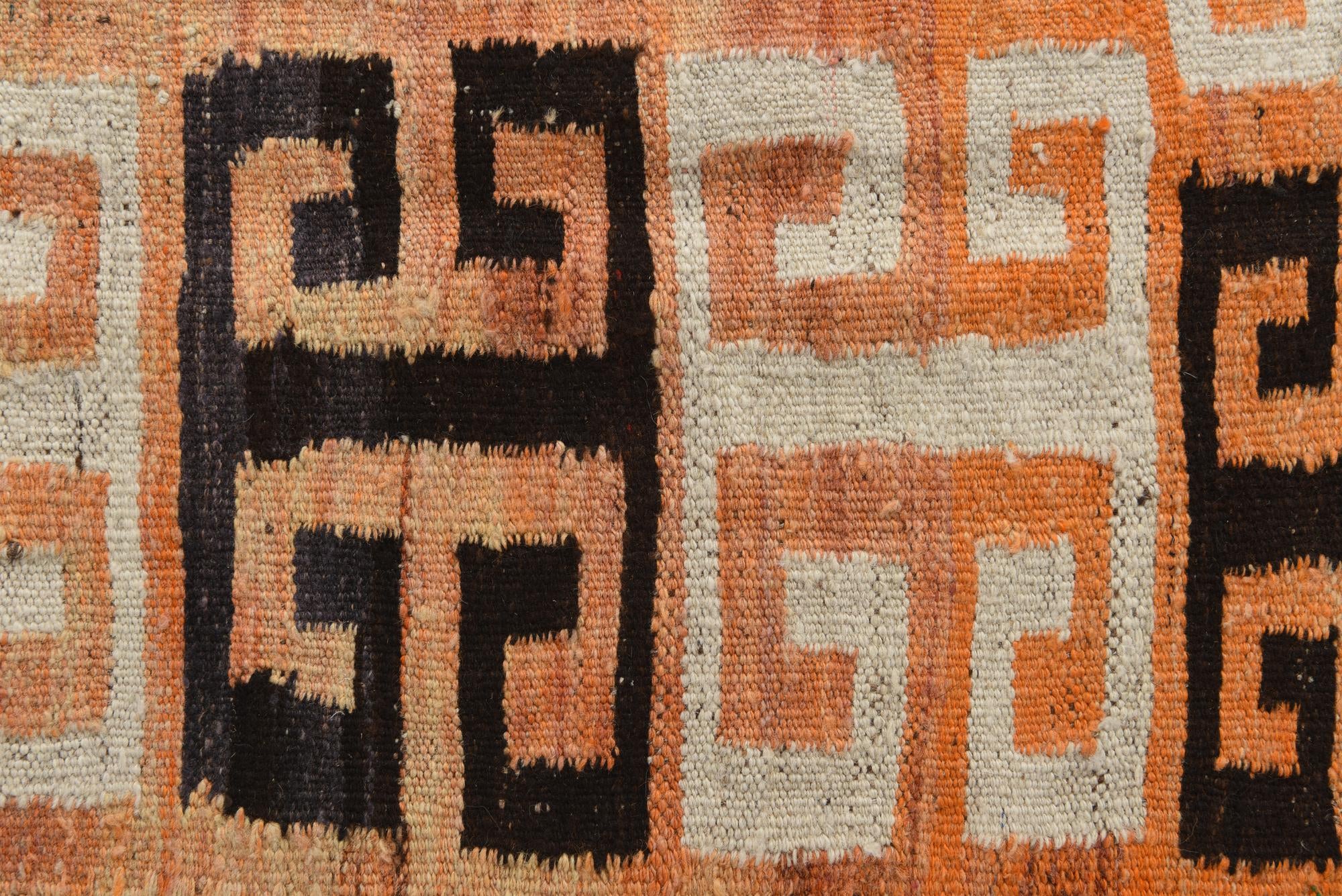 3' 1 x 4' 5 Hand Woven Kilim Fars Wool Rug