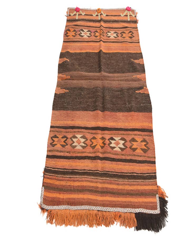 Detail image of 2' 10 x 5' 4  Hand Woven Kilim Fars Wool Rug