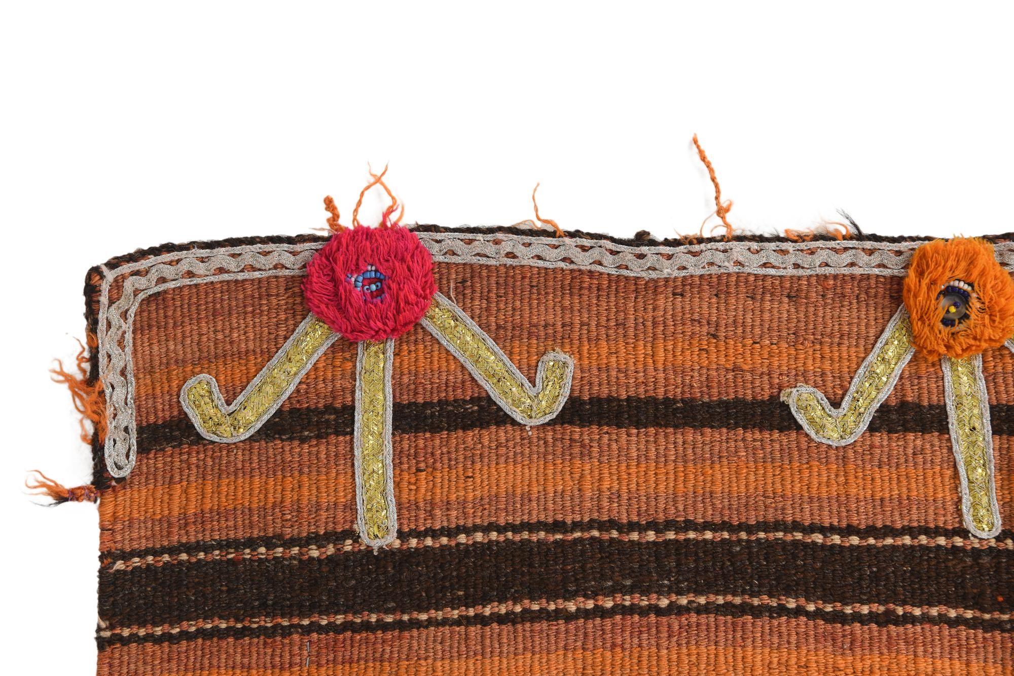 2' 10 x 5' 4 Hand Woven Kilim Fars Wool Rug