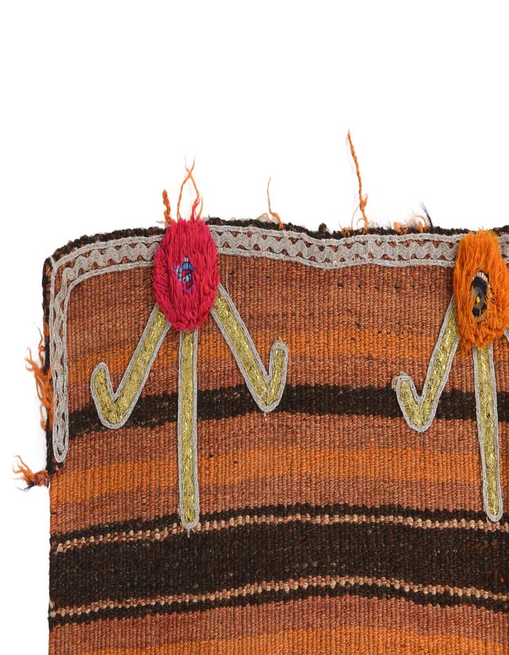 Detail image of 2' 10 x 5' 4  Hand Woven Kilim Fars Wool Rug